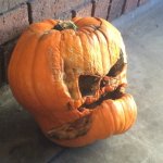 Old man Jack O'Lantern