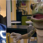 Andrew Taylor then and Andrew Taylor the frog