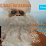 TheHeadlessHorsemen christmas version announcement template v5 meme
