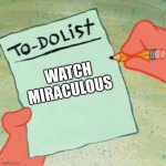 To do list