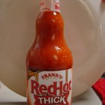 Red hot thick cayenne pepper sauce