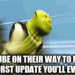 Where dislike button | YOUTUBE ON THEIR WAY TO MAKE THE WORST UPDATE YOU'LL EVER SEE | image tagged in gifs,youtube | made w/ Imgflip video-to-gif maker