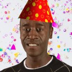 Don Cheadle Word of the Day - Birthday Version meme