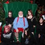 Goths and Santa | EVEN IF YOU HATE EVERYTHING; NOBODY HATES CHRISTMAS | image tagged in goths and santa,memes | made w/ Imgflip meme maker