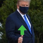 Trump upvote face mask