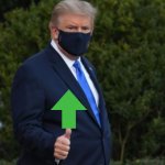 Trump upvote face mask wide
