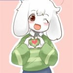 Asriel Bisexual Temp meme