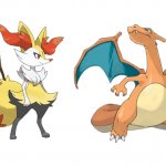 Braixen vs Charizard