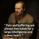 Pain and suffering are always inevitable