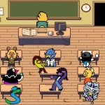 Deltarune Class Party GIF Template