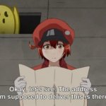 Something Is Behind Red Blood Cell...