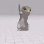 Dancing Gecko GIF Template