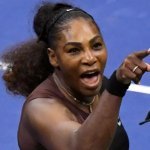Serena Williams US Open Angry black woman template