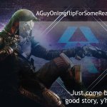 AGuyOnImgflip Cayde Announcement Template