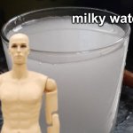 Milky water