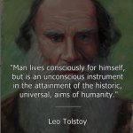 Leo Tolstoy quote meme