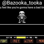 Bazooka's 4th sans temp
