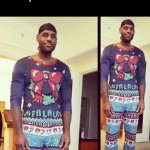Pijama LeBron | mom on christmas making me take pictures for “el Fae boo” | image tagged in pijama lebron | made w/ Imgflip meme maker