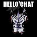 Gold hello chat meme