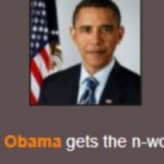 Obama N-word pass template