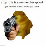 Meme checkpoint meme