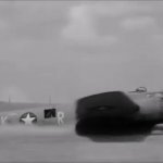 B-17 belly landing crash 12 O'clock High GIF Template