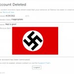 Roblox Bans Nazi Flag | 4/20/2022; Inappropriate; Nazi is good | image tagged in banned from roblox 2021 edition | made w/ Imgflip meme maker