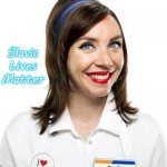 Flo (Progressive) | Slavic Lives Matter | image tagged in flo progressive,slavic lives matter | made w/ Imgflip meme maker