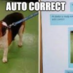 auto correct be like | AUTO CORRECT | image tagged in fanfasome blade yt sub plz | made w/ Imgflip meme maker