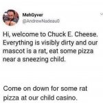 Chuck E. Cheese reality