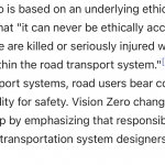 Vision zero ethical statement