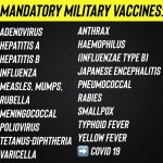 Mandatory military vaccines