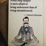 Friedrich Nietzsche quote meme