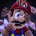Hands Taking Mario
