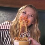 Elizabeth Olsen spaghetti Meme Template