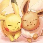 Pickachu and Evee