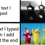 Teletubbies template