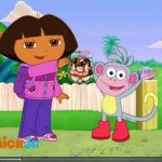 Dora Being Funny meme