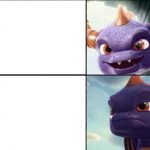 Disappointed Spyro template