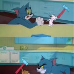 tom and jerry white mouse