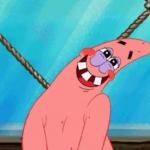 Blushing Patrick meme