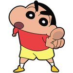 Shin Chan pointing out