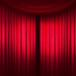 curtain opening GIF Template