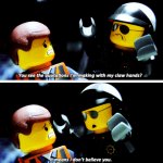 Lego Movie Disbelief