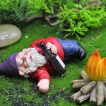 Drunken Lawn Gnome Funny Humor