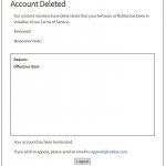 Account deleted roblox template
