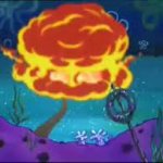 Spongebob explosion
