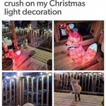 Fox Christmas lights meme