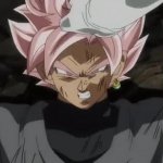 Vegeta Vs Goku Black Rose meme