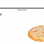 pizza template